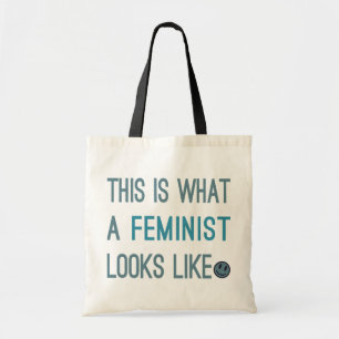 Detta är en vilken feminist ser lik hänger lös tygkasse