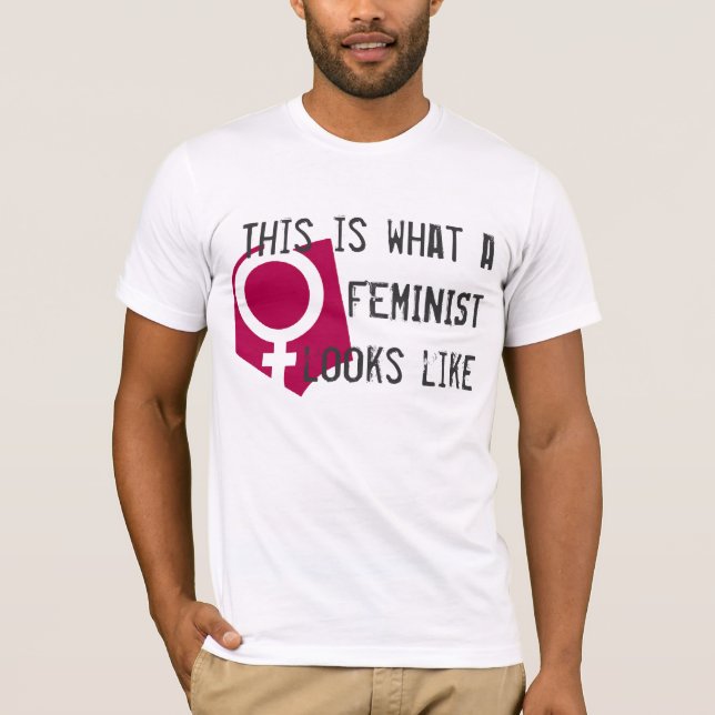 Detta är en vilken feminist ser lik t-shirt (Framsida)