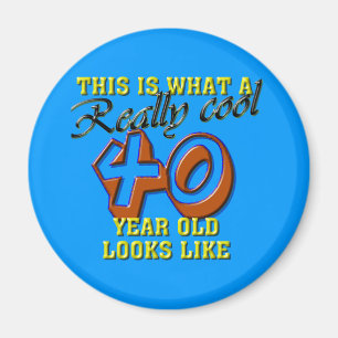 Detta är en vilken verkligencoola 40 åriga looks magnet