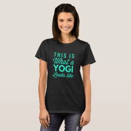 Detta är en vilken Yogi ser lik T-shirt