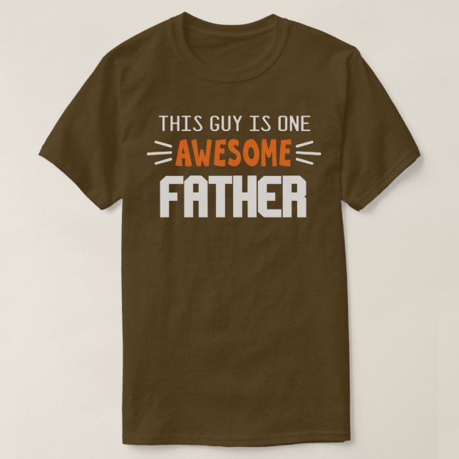 detta är ett fantastisk far t shirt (Design framsida)