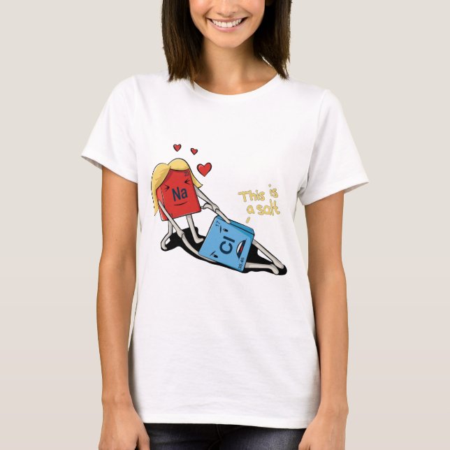 Detta är ett salt t-shirt (Framsida)