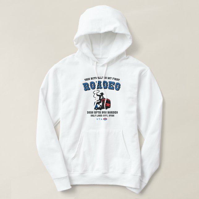 Detta är faktiskt min första Roadeo-skjorta Hoodie (Design framsida)