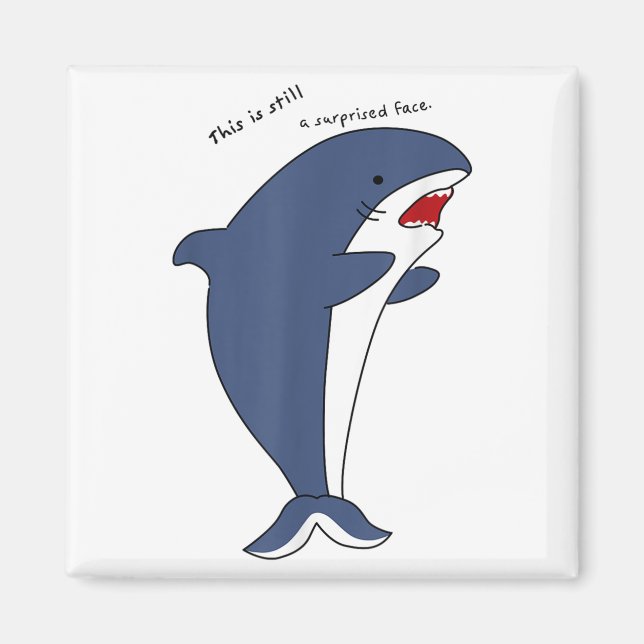 Detta är fortfarande ett förvånat Ansikte _2 Magnet (Framsidan)