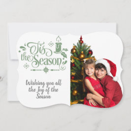 Detta är Grönten för säsongs-/julofferten/foto/ lt Julkort