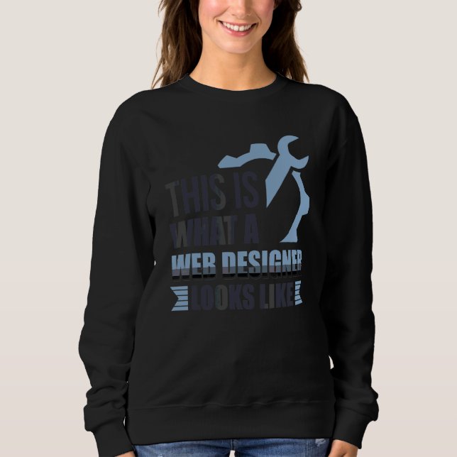 Detta är hur en webbdesigner ser ut Css-program T Shirt (Framsida)