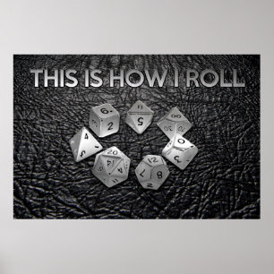 Detta är hur jag rullar affischen poster