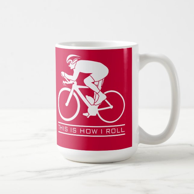 Detta är, hur jag rullar - att cykla muggen kaffemugg (Höger)