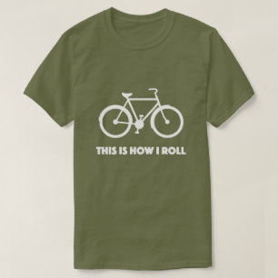 Detta är hur jag rullar cykla skjortan för tee