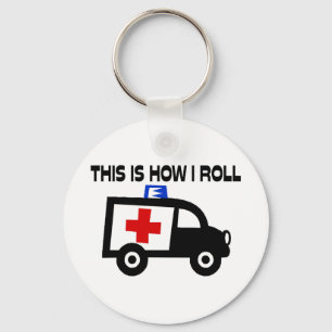 Detta är hur jag rullar i en ambulans nyckelring