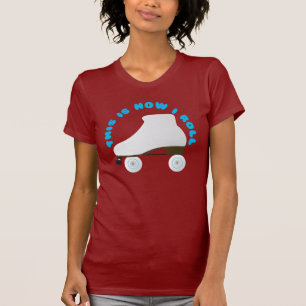 Detta är hur jag rullar rullskater tee