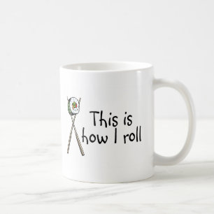 Detta är hur jag rullar Sushi Kaffemugg