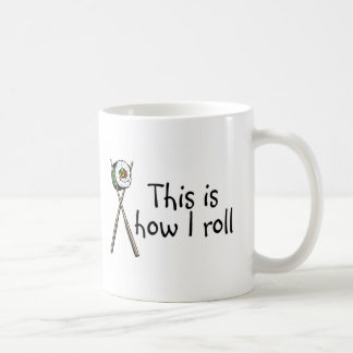Detta är hur jag rullar Sushi Kaffemugg
