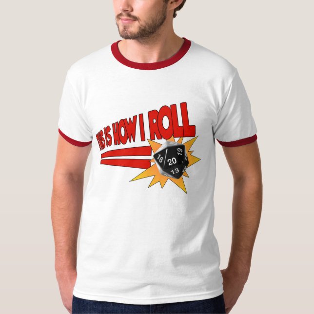 Detta är hur jag rullar t-shirt (Framsida)