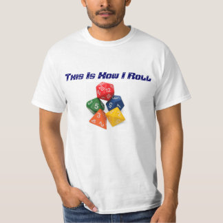 Detta är hur jag rullar tee shirt