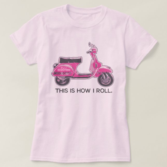 Detta är hur jag rullar tee shirt (Design framsida)