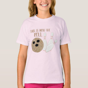 Detta är hur vi rullar glitter för t shirt