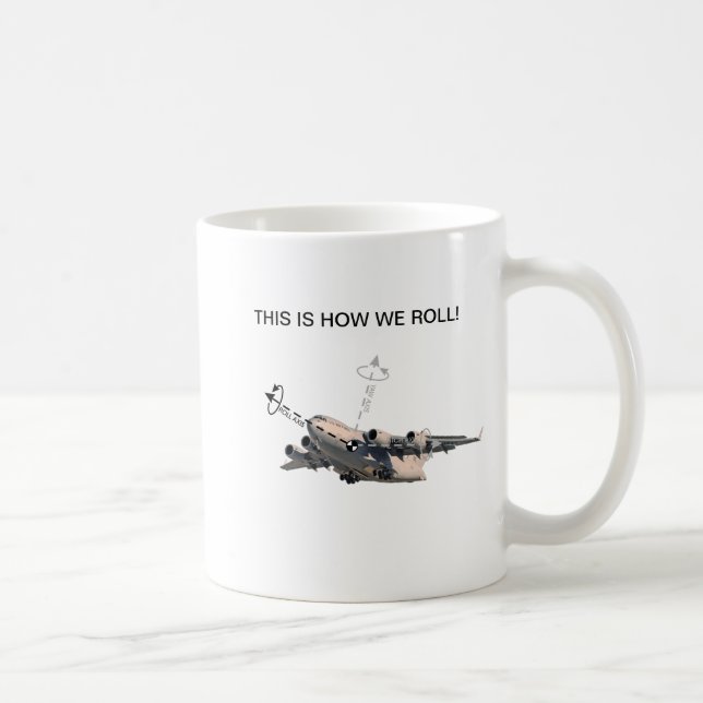 Detta är hur vi rullar muggen C-17 Kaffemugg (Höger)