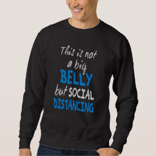 Detta är ingen stor bugg, utan social avstånd lång ärmad tröja