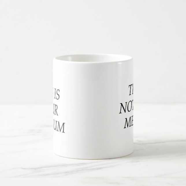 Detta är inte ditt medel kaffemugg (Center)