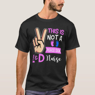 Detta är inte ett Fredstecken för arbets- och leve T Shirt