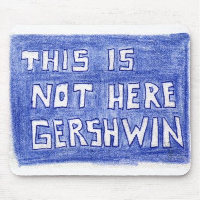 Detta är inte här musmatta (Framsidan)