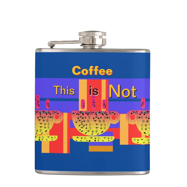 Detta är inte kaffe fickplunta (Framsidan)