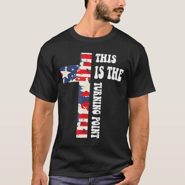 Detta Är Kristet Design För Vändpunkten  T Shirt (Framsida)