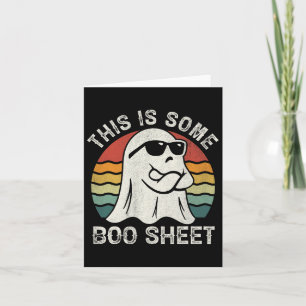 Detta Är Lite Boo-ark Cool Spök-grej Halloween-kul Kort