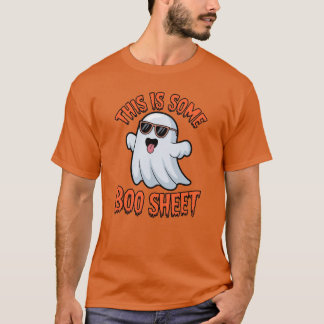 Detta Är Lite Boo-Blad Rolig Halloween T Shirt