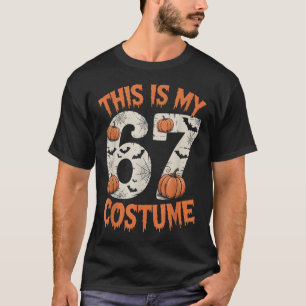 Detta är min 67 Halloweenkostym  T Shirt