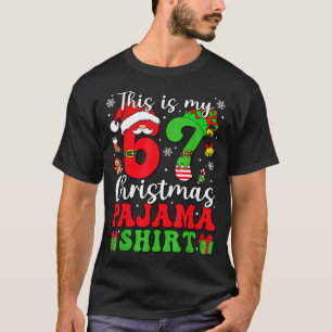 Detta Är Min 6 7 Jul Pyjamas Tröja Sex Sju Ho