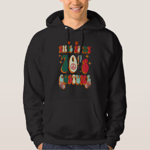Detta Är Min 70-tals Kostym Retro Halloween Groovy Hoodie