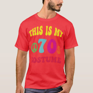 Detta är min 70-tals kostym rolig grafisk design 7 t shirt