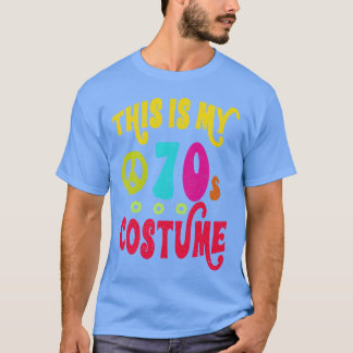 Detta är min 70-talskostym, rolig t shirt