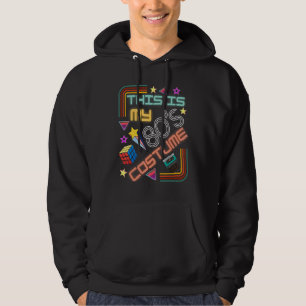 Detta Är Min 80-tals Kostym 80- och 90-tals Fest H Hoodie