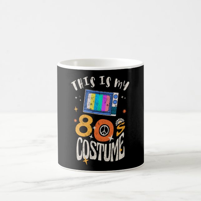Detta är min 80-tals kostym Grunge-effekt Kaffemugg (Center)
