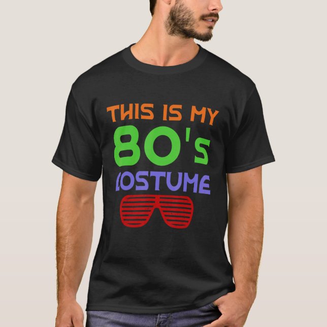 Detta är min 80-talskostym Mp3 CD-spelare Roller S T Shirt (Framsida)