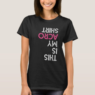Detta är min Acro Gymnastics Gymnast Acrobatics Sp T Shirt