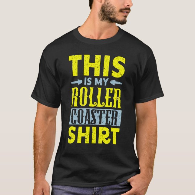 Detta Är Min Berg- Och Dalbana   Berg- Och Dalbana T Shirt (Framsida)