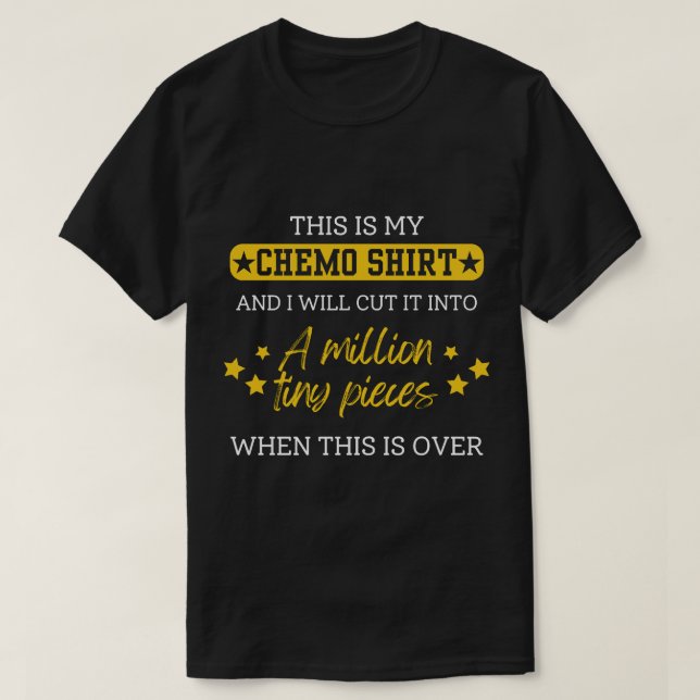 Detta Är Min Cellgiftereduktion T Shirt (Design framsida)