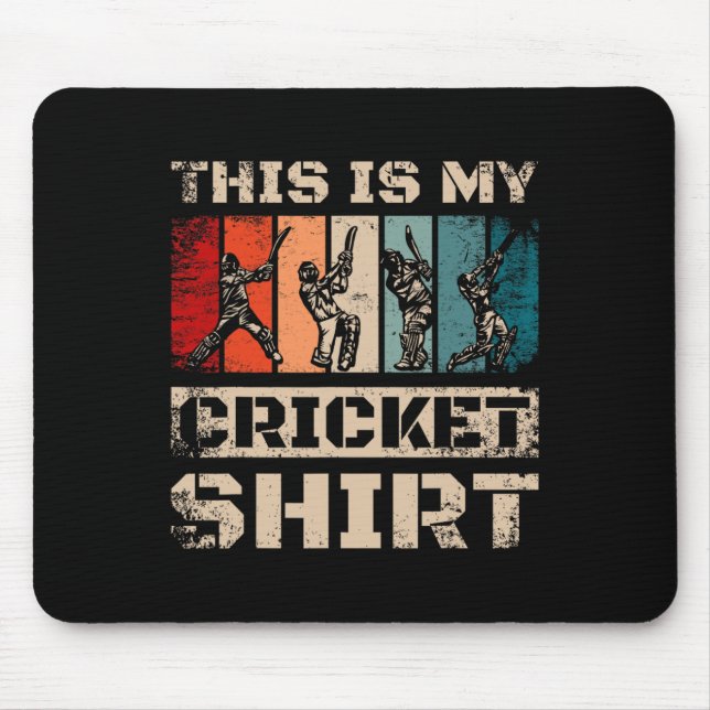 Detta är min cricket  musmatta (Framsidan)