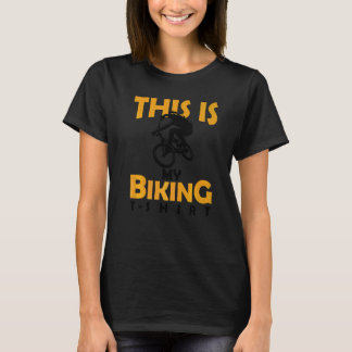 Detta Är Min Cykling Cykel Mountainbike T Shirt