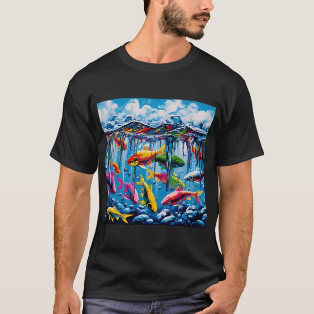 Detta Är Min Fiske  T Shirt (Framsida)