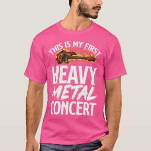 Detta är min första stora konsert i Metall T Shirt
