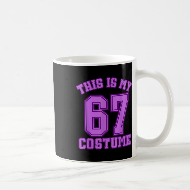 Detta är min Halloween 67 kostym sporthumor Gen  Kaffemugg (Höger)