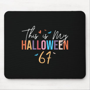Detta är min Halloween 67 Rolig Six Seven Meme Gen Musmatta