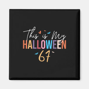 Detta Är Min Halloween 67 Roliga Six Seven Meme Ge Magnet