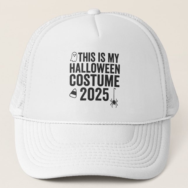 Detta Är Min Halloween-dräkt 2025 Keps (Framsida)