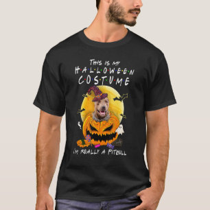 Detta är min Halloween-dräkt, jag är verkligen en  T Shirt
